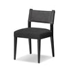 Ferris Dining Chair Gibson Black Angled View 104374-015