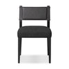 Ferris Dining Chair Gibson Black Front Facing View Four Hands