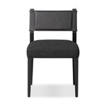 Ferris Dining Chair Gibson Black Front Facing View Four Hands