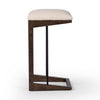 Finn Counter Stool Antwerp Natural Side View Four Hands