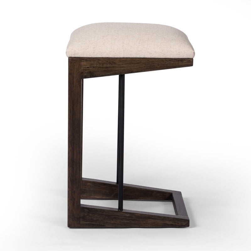 Finn Bar Stool Antwerp Natural Side View Four Hands