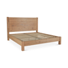 Home Trends & Design Flagstaff Bed Distressed Oak Angled View