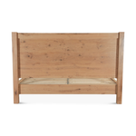 Flagstaff Bed Distressed Oak Back View FFF-PBKDO