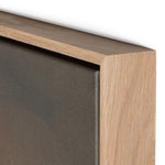 Fog I by Lauren Fuhr White Oak Floater Frame Four Hands