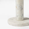 Laura Drink Table White Marble Base Co.House Designs