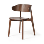 Franco Dining Chair Umber Ash Angled View Four Hands