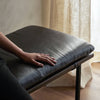 Four Hands Gabine Accent Bench Sonoma Black Staged View