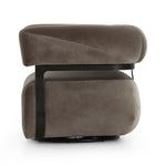 Four Hands Gareth Swivel Chair Surrey Fossil Side View