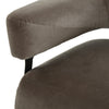 Gareth Swivel Chair Surrey Fossil Velvet Armrest 228252-005