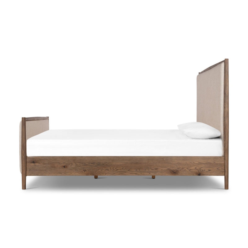 Four Hands Glenview Bed Essence Natural Side View