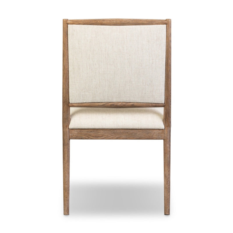 Glenview Dining Chair Essence Natural Back View Four Hands