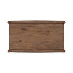 Four Hands Glenview Nightstand Weathered Oak Veneer Top View