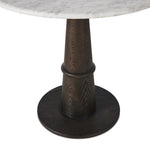 Four Hands Goetz Bistro Table Brown Oak Base