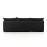 Grant Armless Sofa Henry Charcoal Back View Four Hands