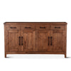 Home Trends & Design Aspen 72" Buffet Earth Front Facing View