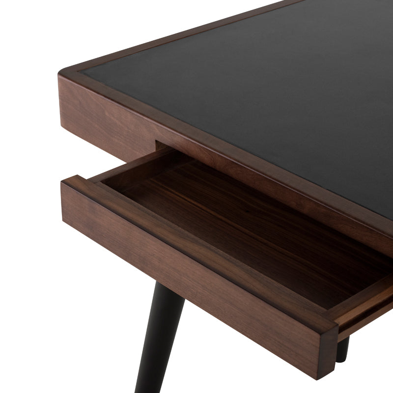 Drawer Detail - Matte Desk in Black Finish - Nuevo Living - HGEM498