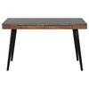 Front View - Matte Desk in Black Finish - Nuevo Living - HGEM498