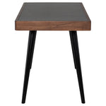 Side View - Matte Desk in Black Finish - Nuevo Living - HGEM498