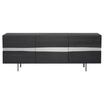 Front View - Sorrento Sideboard in Oxidized Grey by Nuevo Living - HGSR275