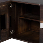 Shelf Detail - Sorrento Sideboard in Seared Finish by Nuevo Living - HGSR299