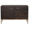 Front View - Kulu Sideboard - Seared Finish - Nuevo Living - HGSR511