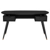 Front View - Carel Desk in Black - Nuevo Living - HGST153