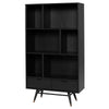 Baas Wide Bookcase - Black - Nuevo Living - HGST154