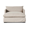 Habitat Chaise Lounge Bennett Moon Front View Four Hands