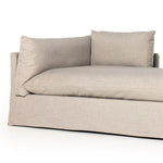 Habitat Slipcover Chaise Bennett Moon Slipcover Base 107188-004