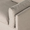 Habitat Slipcover Chaise Bennett Moon Armrest Four Hands