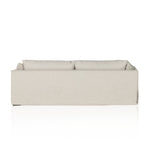 Habitat 90" Slipcover Sofa Bennett Moon Back View 107178-013