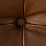 Halston Chair Heirloom Sienna Top Grain Tufted Leather Detail 229488-002