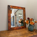 Hammered Copper Entryway Mirror - 34" x 31"