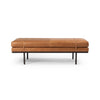 Harris Accent Bench Palermo Cognac Front View Four Hands