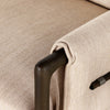 Harrison Chair Sable Parawood Armrest Four Hands