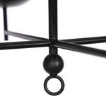 Harwick Chandelier Jet Black Iron Frame 245973-001