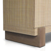 Hatch Sideboard Natural Raffia Base Four Hands