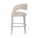 Hawkins Bar Stool Savile Flannel Side View 230067-009