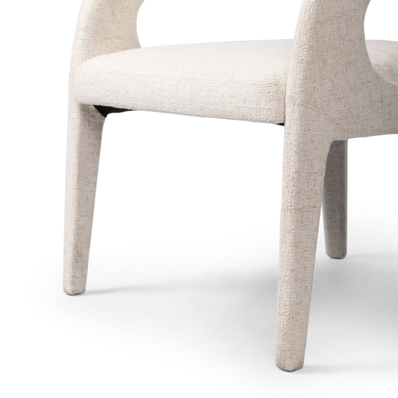 Hawkins Chair Omari Natural Legs Four Hands