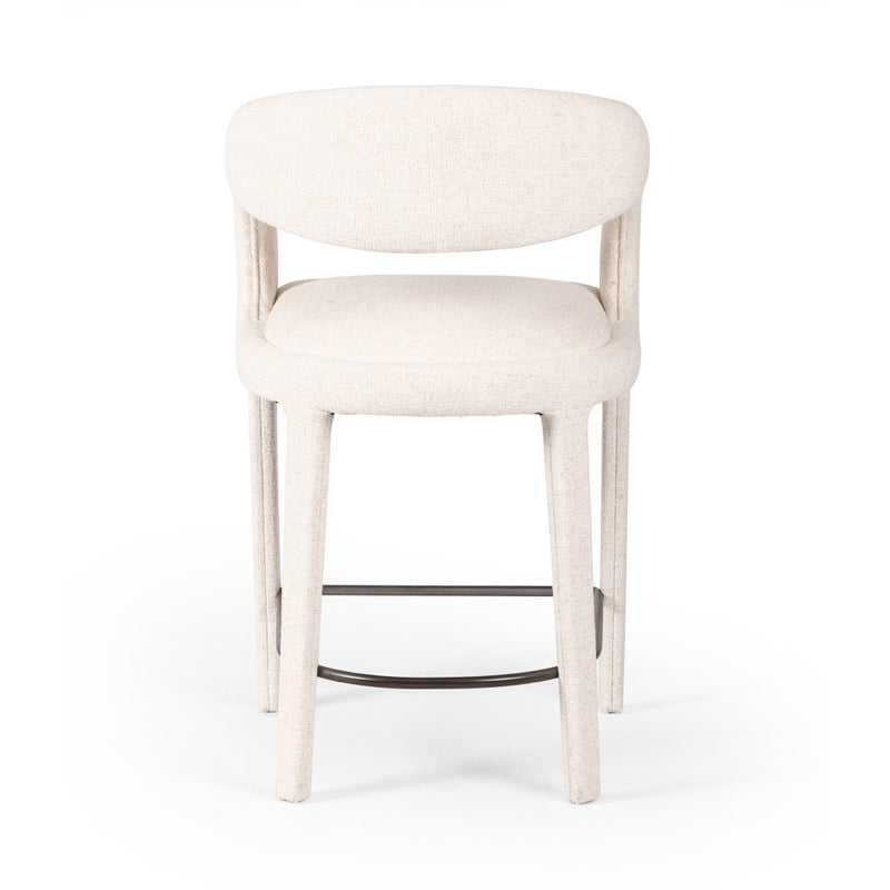 Hawkins Counter Stool Omari Natural Back View 230067-019