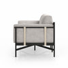 Four Hands Hearst Outdoor Sofa Venao Grey Side View