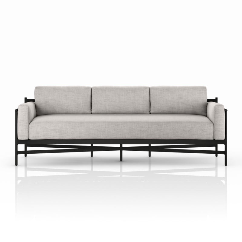 Hearst Outdoor Sofa Venao Grey Front Facing View 226933-007