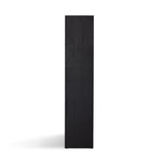 Four Hands Higgs Bookcase Brushed Ebony Oak Veneer Side View