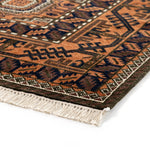 Four Hands Hingol 8' x 10' Rug Fringe Edge Details