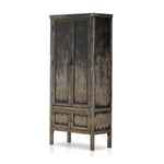 Hitchens Cabinet Worn Black Angled View 232360-001