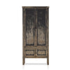 Hitchens Cabinet Worn Black Front Facing View 232360-001