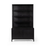 Hopkins Bookcase Brushed Ebony Oak Front Facing View 235271-001
