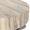 Hudson Large Coffee Table Bleached Spalted Primavera Veneer Detail 236589-004