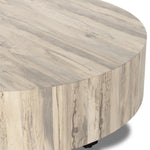 Hudson Large Coffee Table Bleached Spalted Primavera Veneer Detail 236589-004