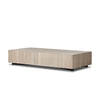 Hudson Large Rectangular Coffee Table Ashen Walnut Angled View 237679-003